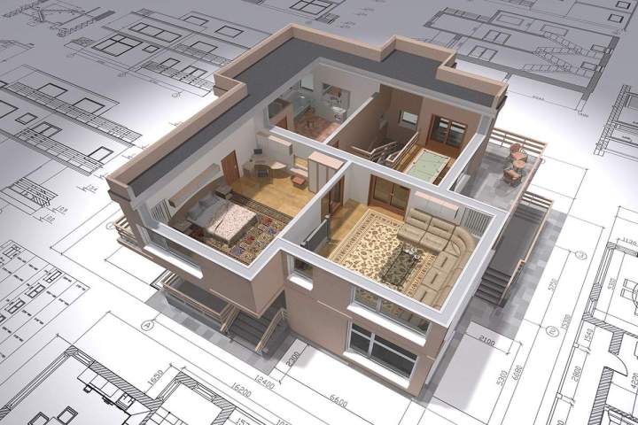 Plan de maison 3D, Le Mans
